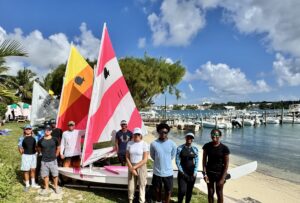 RF Bank & Trust Helps Exuma Sailing Club Add New Sunfish to Its Fleet